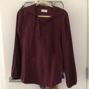 🏆🎰 PRICE DROP! FRAME BLOUSE 100% SILK